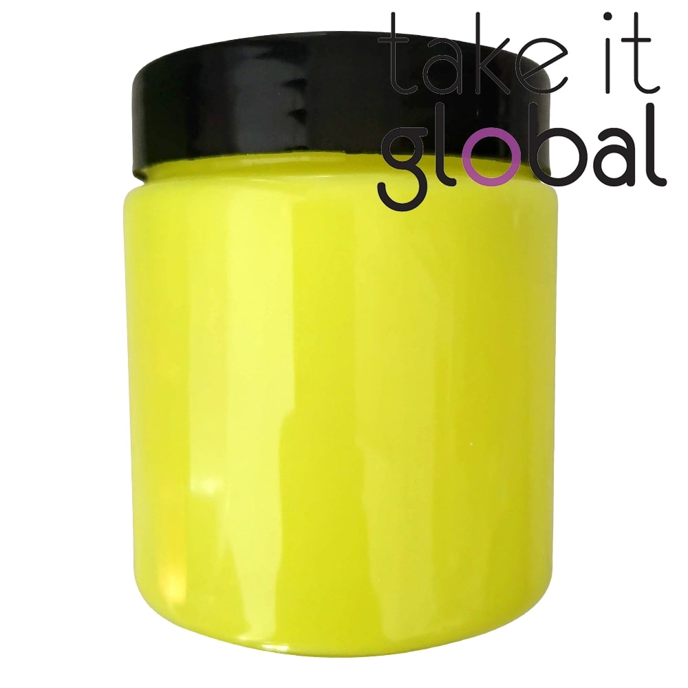 Glow In the Dark Paint/ Water base 荧光漆 - Suitable for Body Paint / Shirt / Art / Decoration / DIY / Water Soluble / Soap