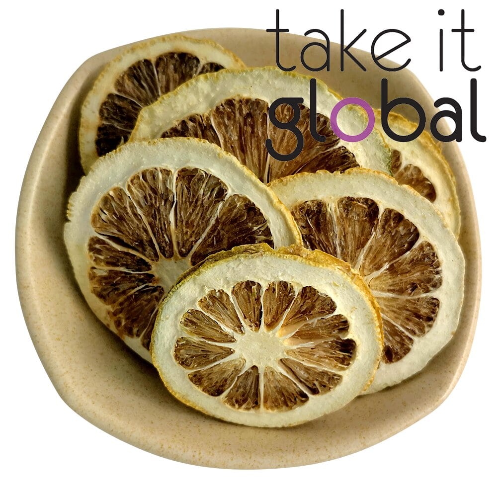 Lemon Slices Freeze Dry/ Limau Kering/ 冻干柠檬片 - Tea / Drink / Beverage / Bakery / Pastries / Cosmetics