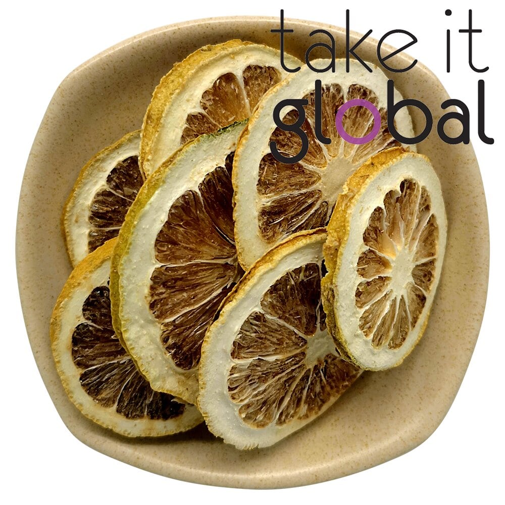 Lemon Slices Freeze Dry/ Limau Kering/ 冻干柠檬片 - Tea / Drink / Beverage / Bakery / Pastries / Cosmetics