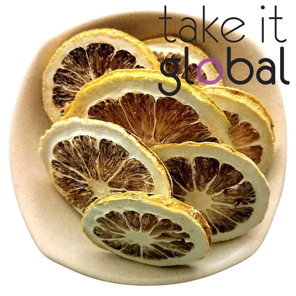 Lemon Slices Freeze Dry/ Limau Kering/ 冻干柠檬片 - Tea / Drink / Beverage / Bakery / Pastries / Cosmetics