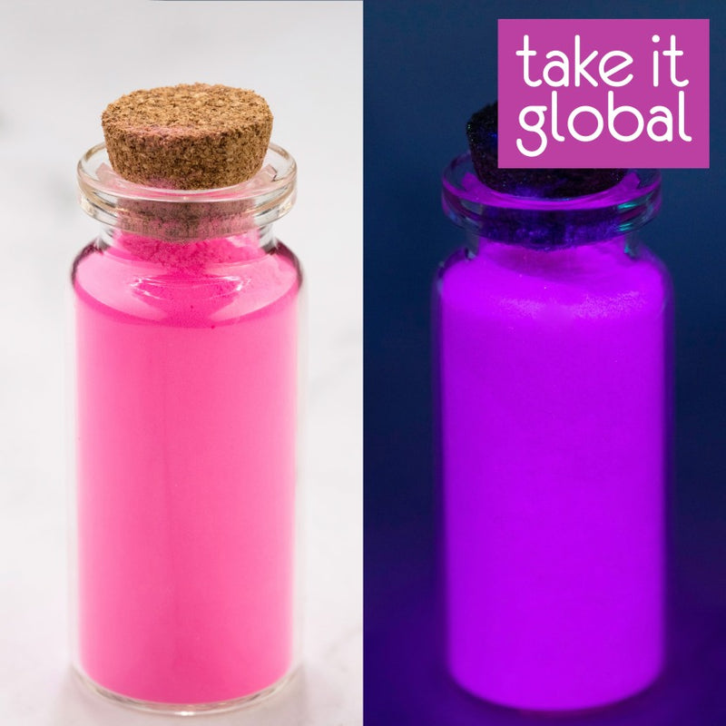 Glow in the Dark Pigment/ Florescent/Luminous Powders  在黑暗中发光的颜料 - Epoxy Resin/UV Resin/Crafts (DIY)