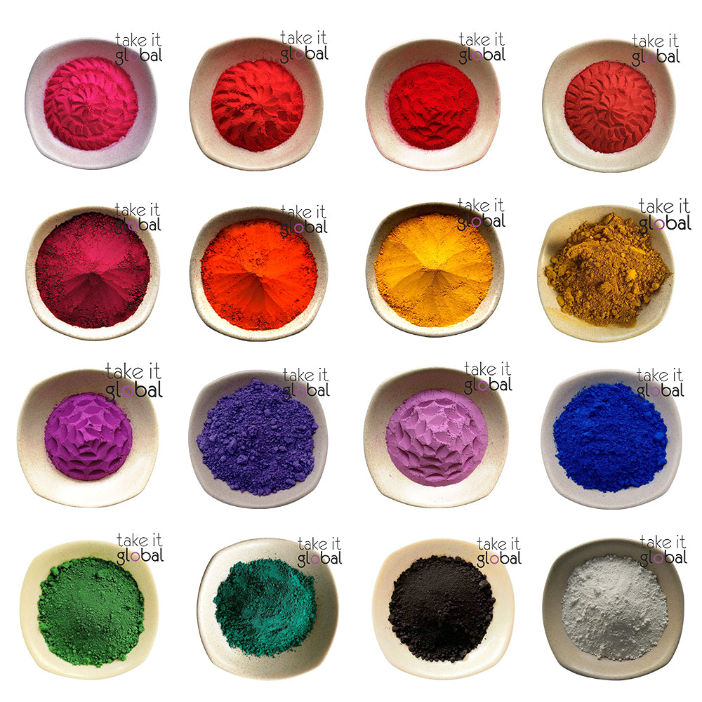 Iron Oxide / Ultramarine Matte Pigment Colours all - Cosmetics / Candle / Soap