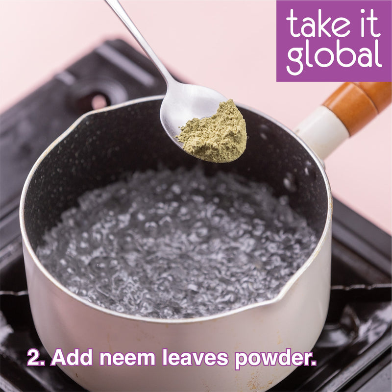 Neem Leaves Powder / Serbuk Daun Semambu Natural 苦楝叶粉
