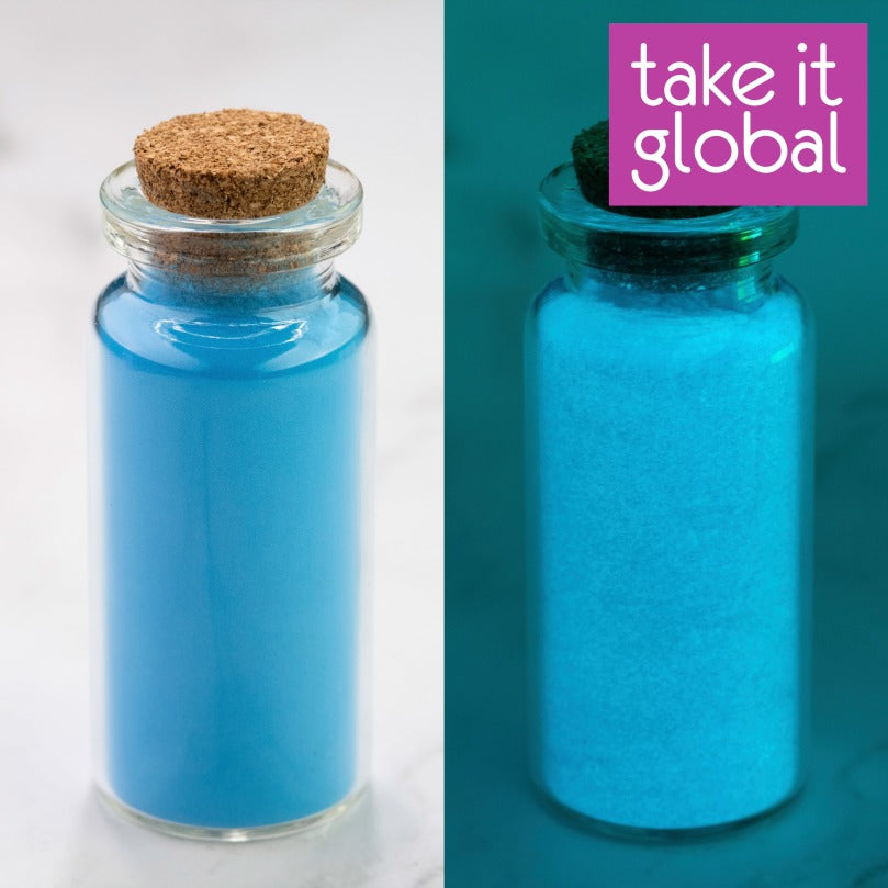 Glow in the Dark Pigment/ Florescent/Luminous Powders  在黑暗中发光的颜料 - Epoxy Resin/UV Resin/Crafts (DIY)