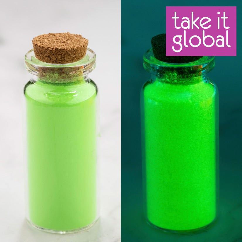 Glow in the Dark Pigment/ Florescent/Luminous Powders  在黑暗中发光的颜料 - Epoxy Resin/UV Resin/Crafts (DIY)