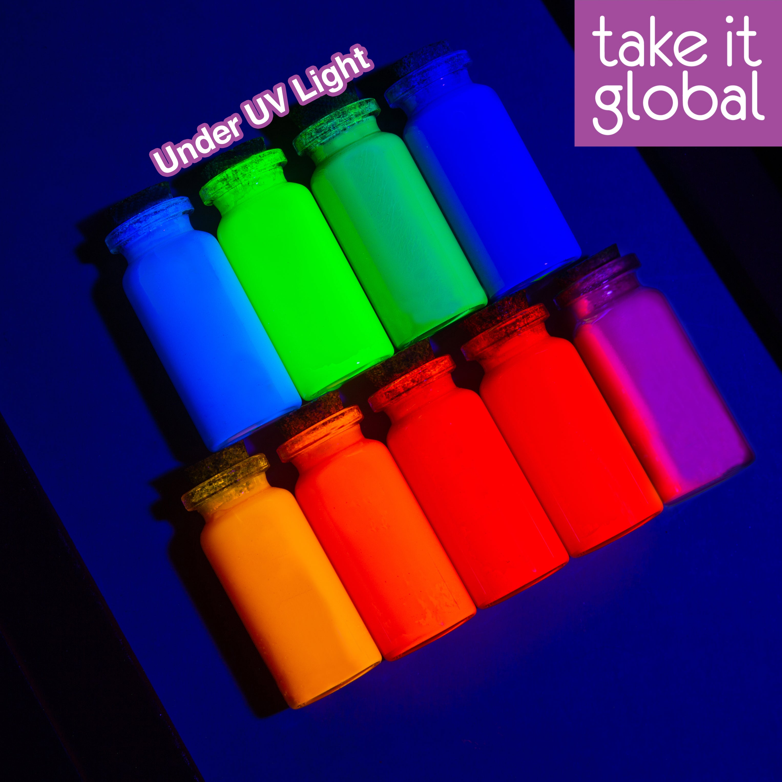 Pigment Dye Colorant Oil Soluble - Light Emitting / Fluorescent / Matte / Color Change -For UV Epoxy Resin Slime Candles