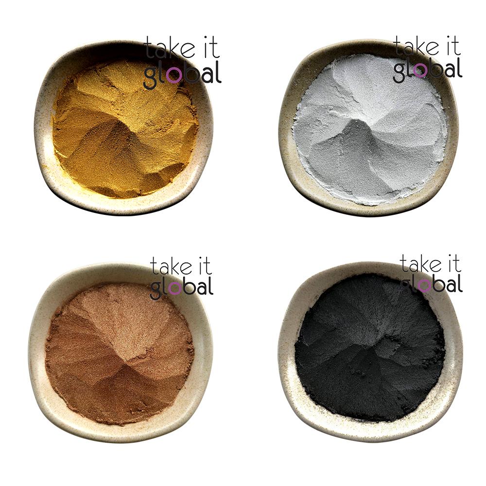 Pigment Dye Colorant Oil Soluble - Pearlized - Shiny / Warm - Cool Colours / For UV Resin Epoxy Resin Slime Candles
