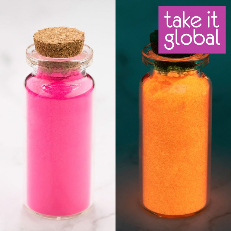 Glow in the Dark Pigment/ Florescent/Luminous Powders  在黑暗中发光的颜料 - Epoxy Resin/UV Resin/Crafts (DIY)