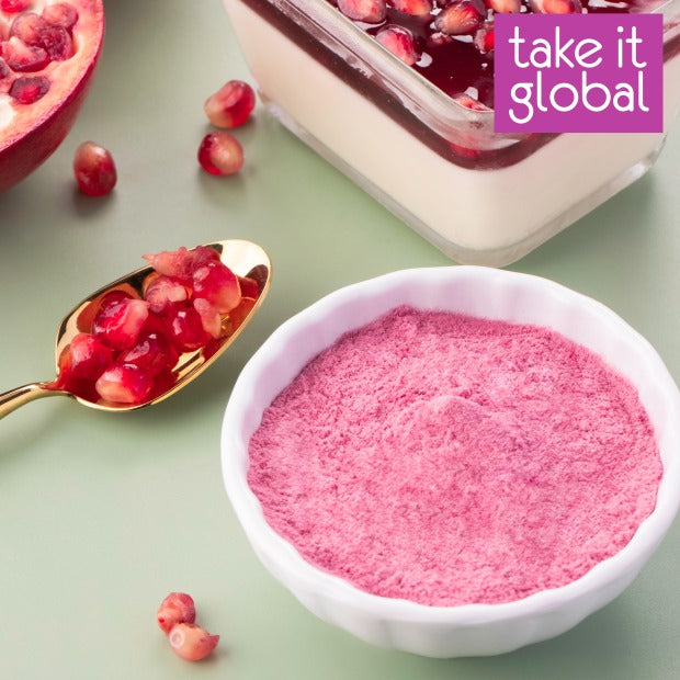 Pomegranate Powder / Serbuk Buah Delima 石榴粉 - Food Grade - bakery / pastries / baby food / cooking / beverage / drink