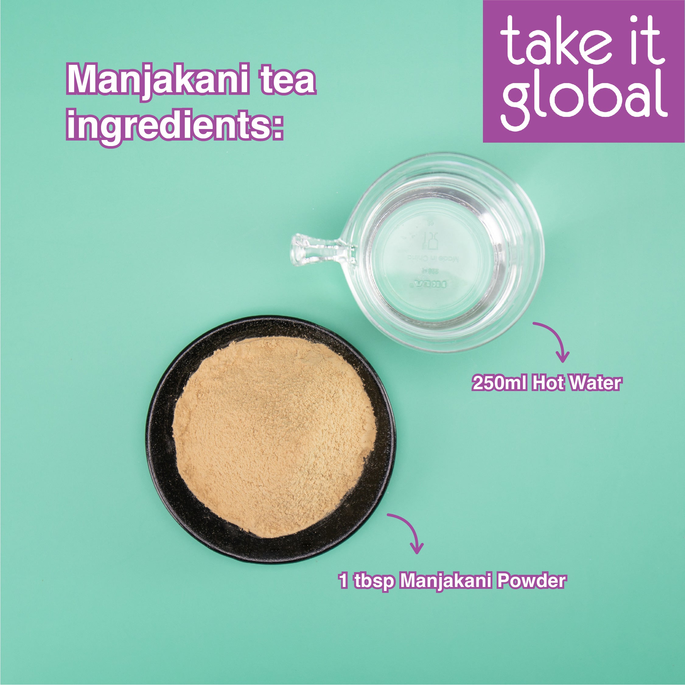 Manjakani Powder Serbuk Manjakani - food grade