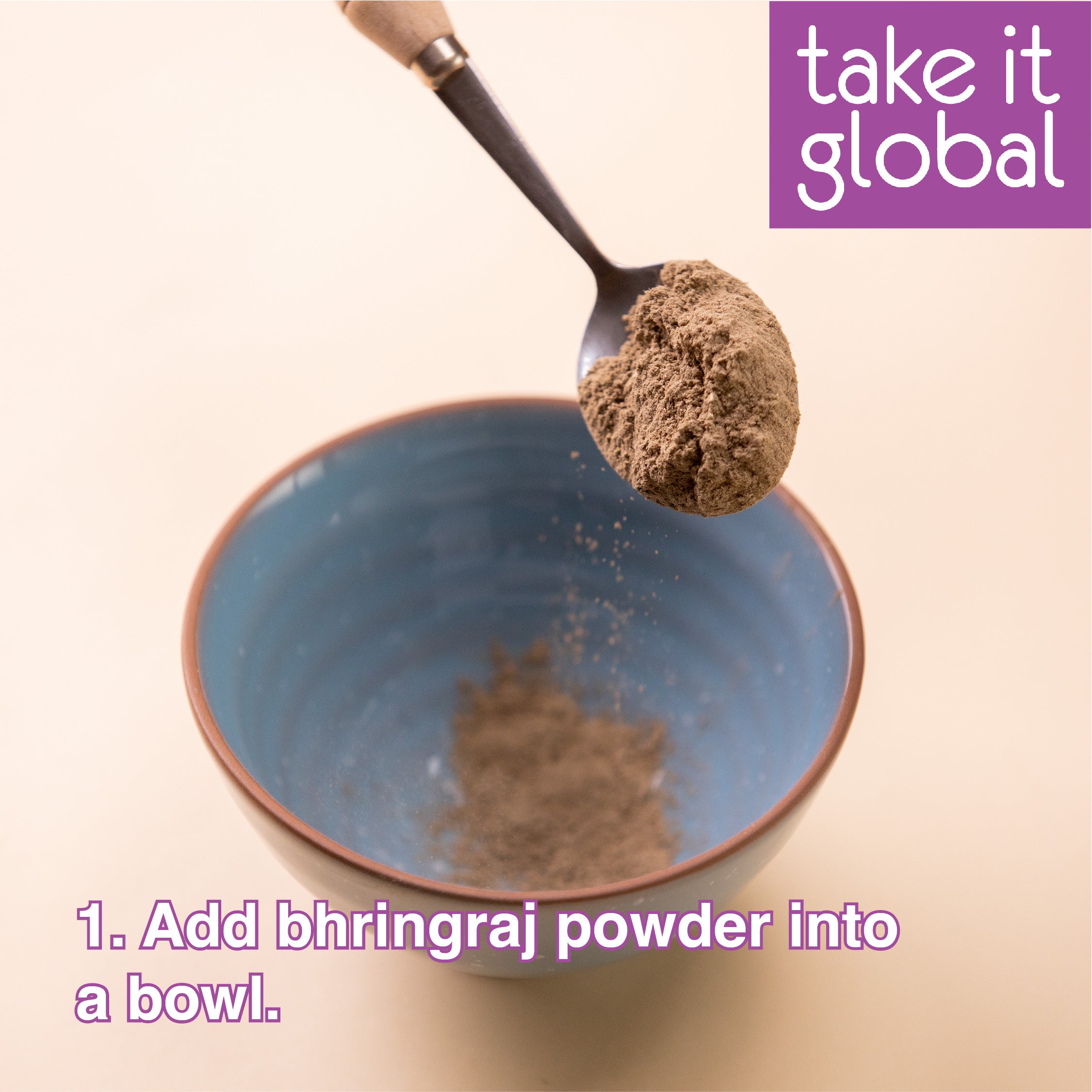 Bhringraj Powder Natural 旱蓮草粉