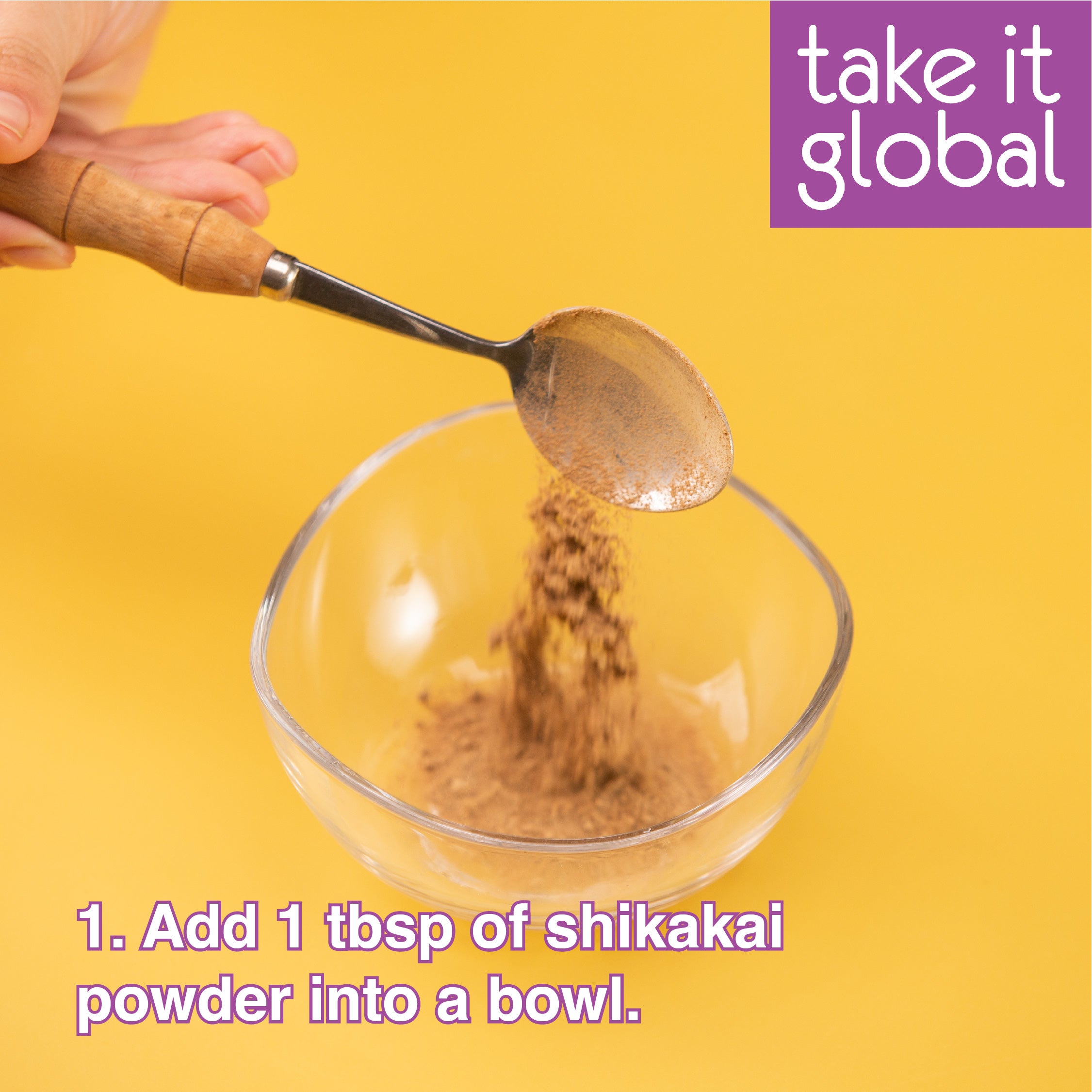 Shikakai Powder Serbuk Shikakai 肉果金合欢/小合欢 - Pure Natural