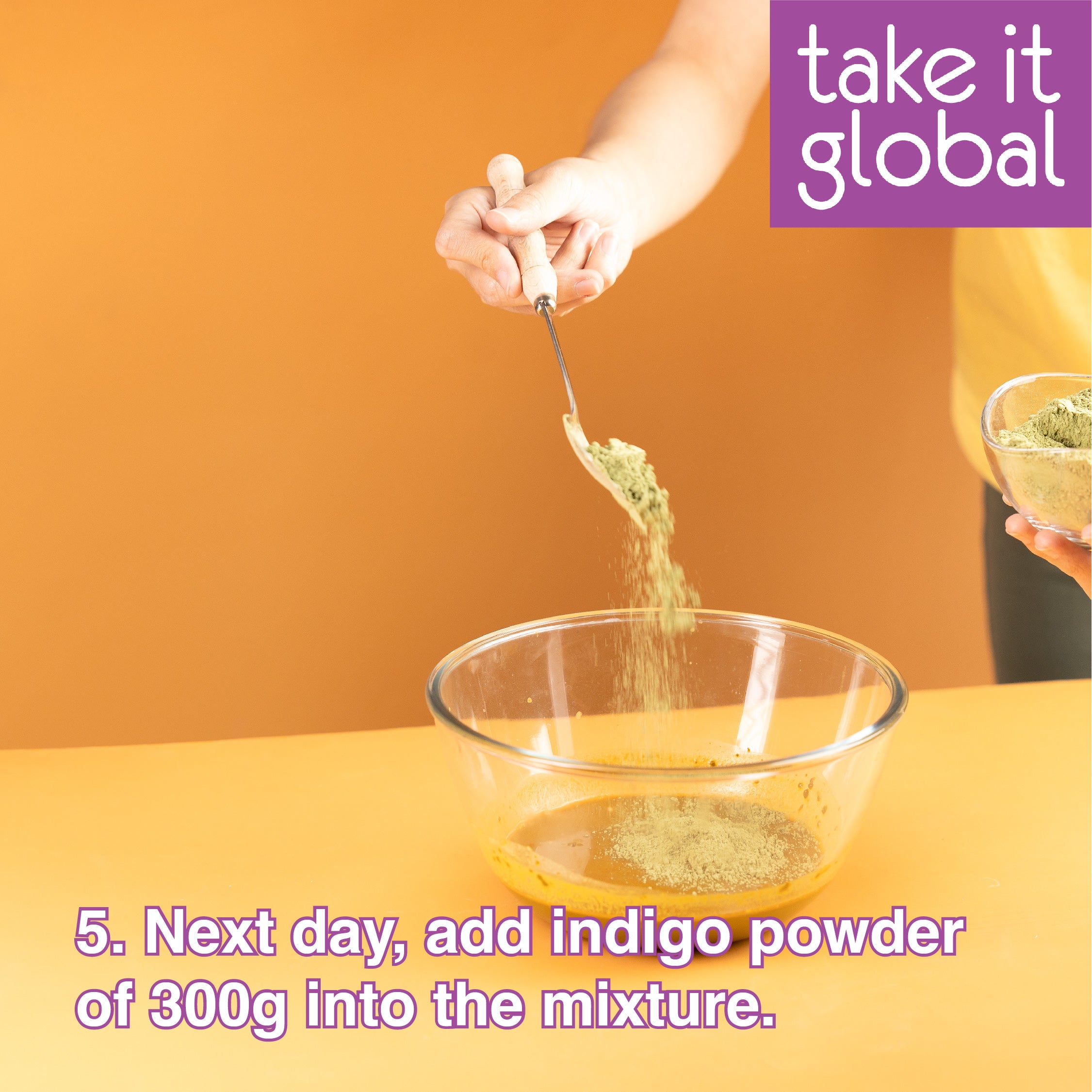 Indigo Powder Natural Hair Dye  青黛粉 Natural Hair Color Conditioner Hair Dye Care - Cosmetics Grade