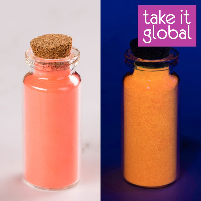 Glow in the Dark Pigment/ Florescent/Luminous Powders  在黑暗中发光的颜料 - Epoxy Resin/UV Resin/Crafts (DIY)