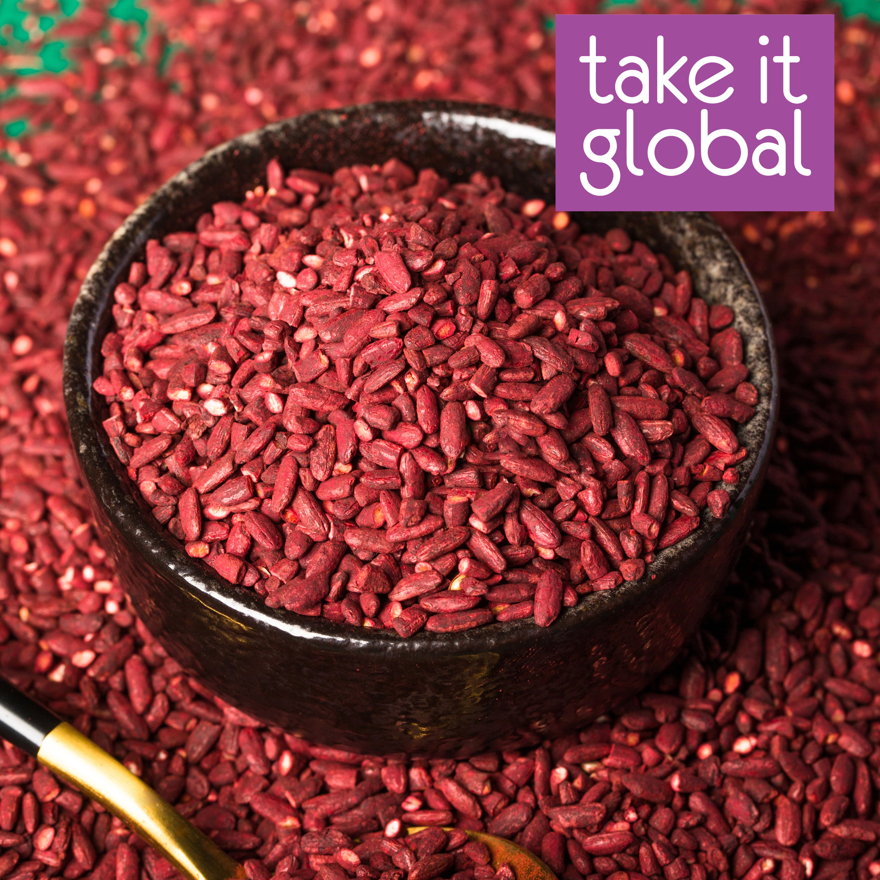 红曲米天然调色素/ Red Yeast Rice / Beras Ragi Merah - For Food &Medicine