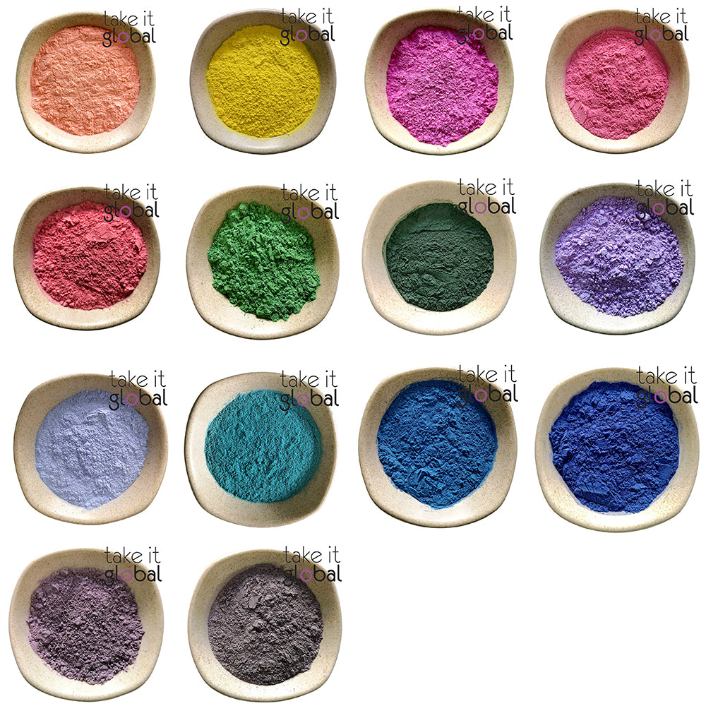 Thermochromic Pigment Powder 热变色颜料粉 - Heat Sensitive/Colour change at specific temperatures
