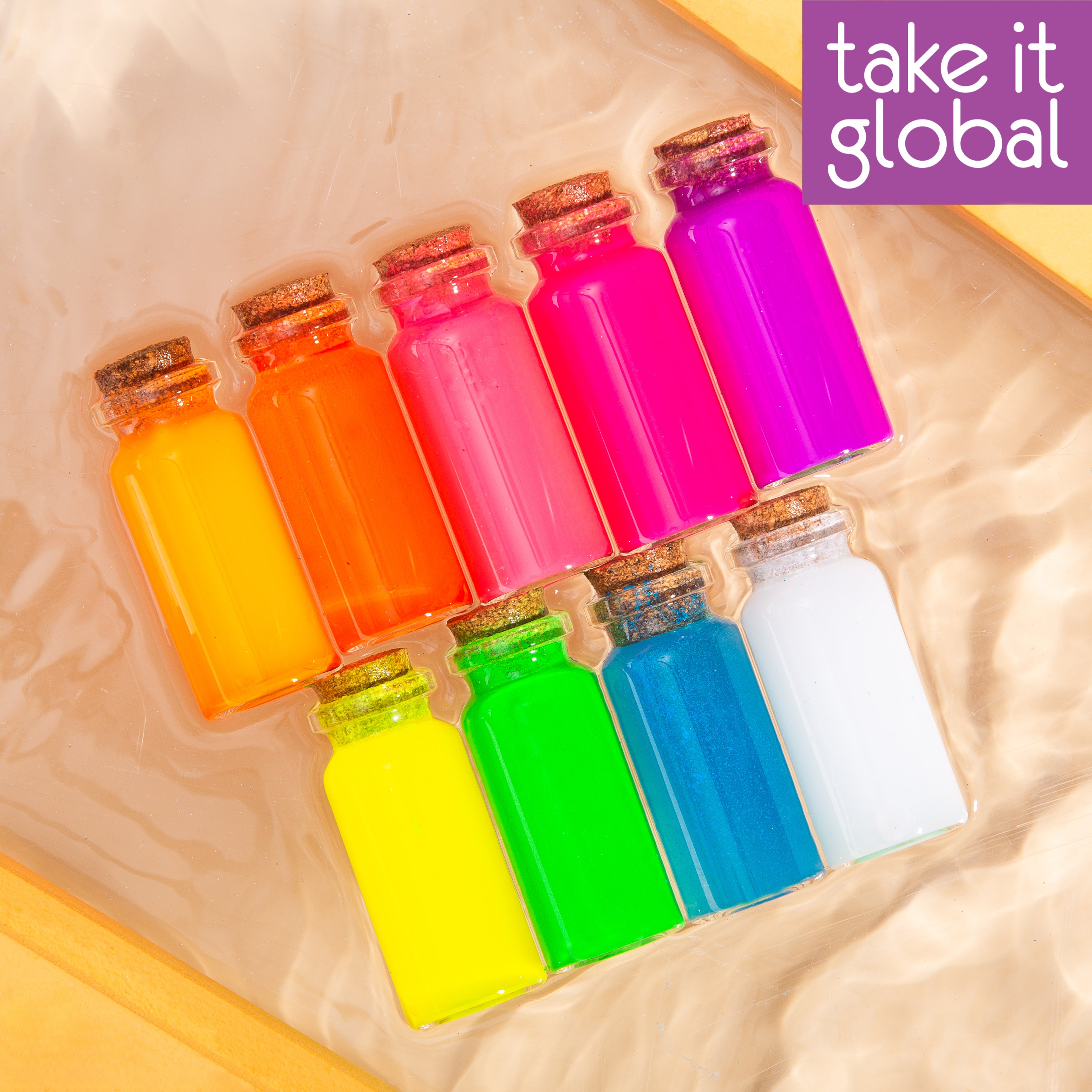 Fluorescent Pigment Dye water soluble 水溶性荧光染料  / Non Food - Gels/Arts / Soaps