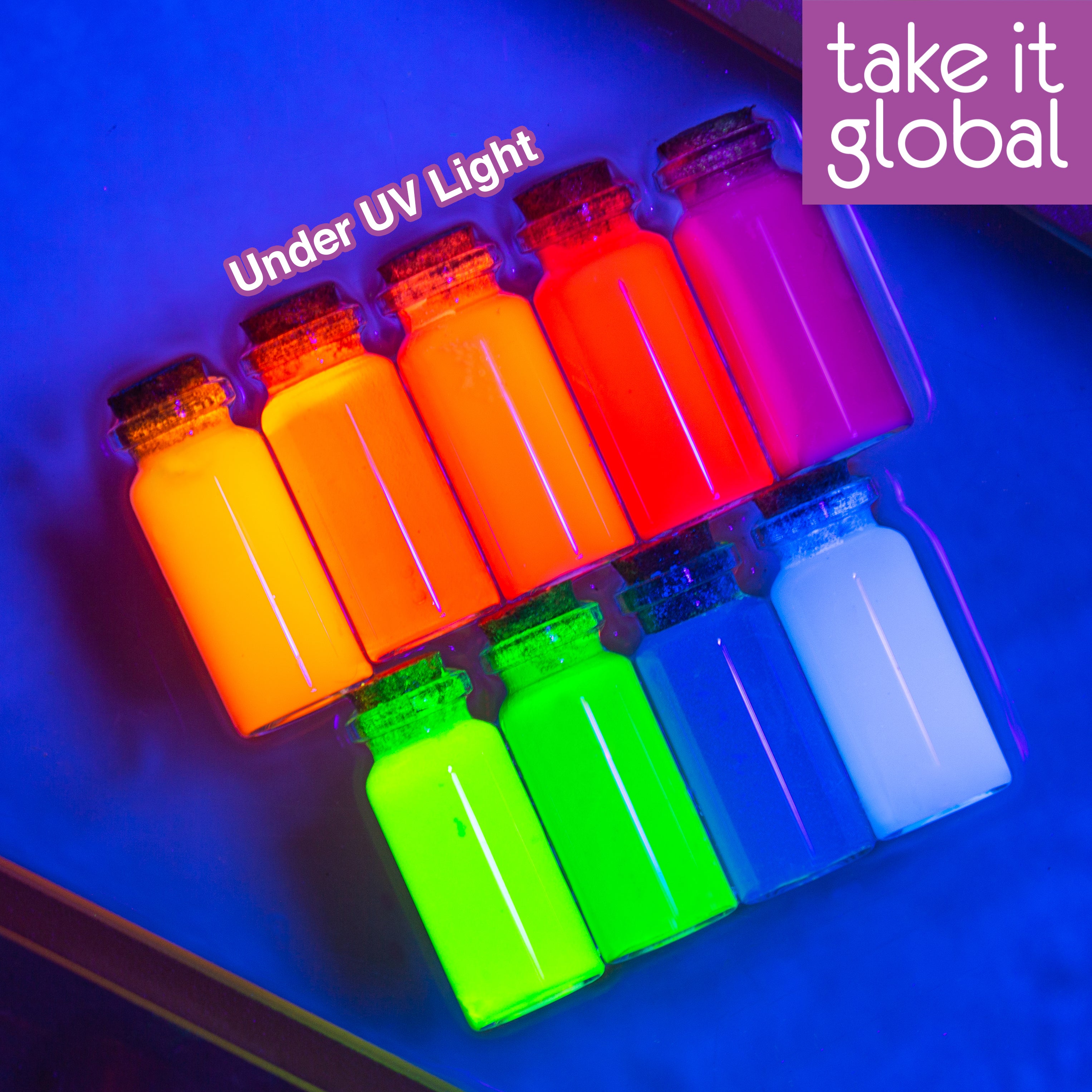 Fluorescent Pigment Dye water soluble 水溶性荧光染料  / Non Food - Gels/Arts / Soaps