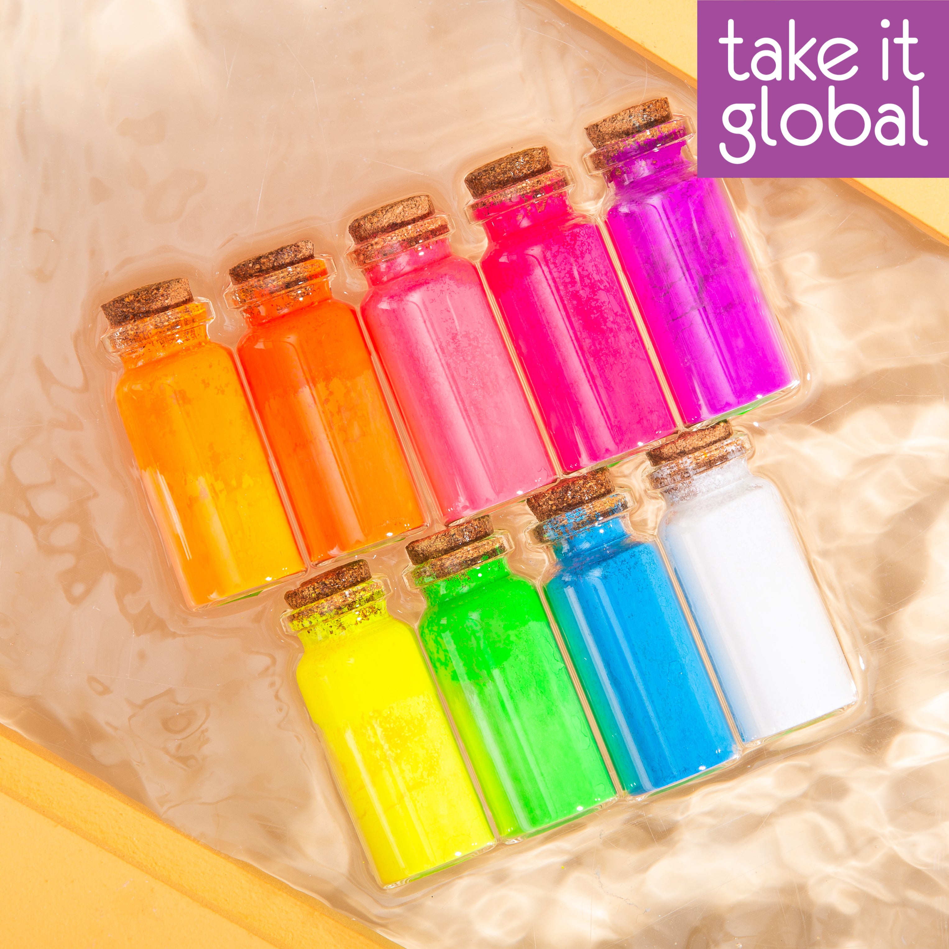 Fluorescent Pigment Dye water soluble 水溶性荧光染料  / Non Food - Gels/Arts / Soaps
