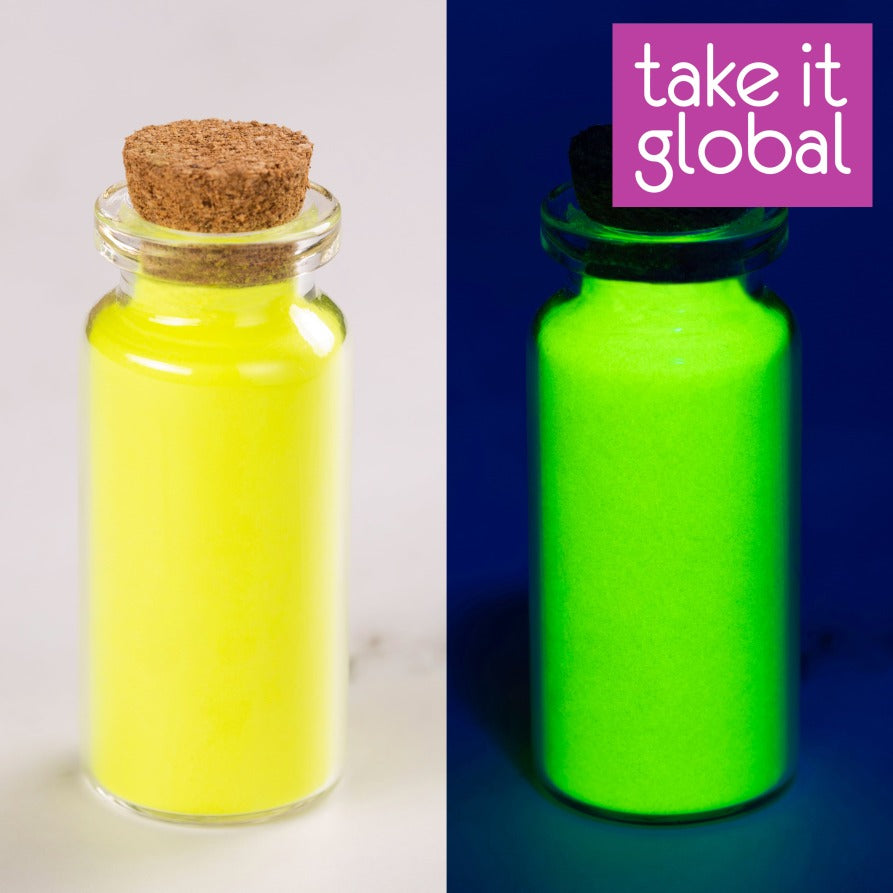 Glow in the Dark Pigment/ Florescent/Luminous Powders  在黑暗中发光的颜料 - Epoxy Resin/UV Resin/Crafts (DIY)