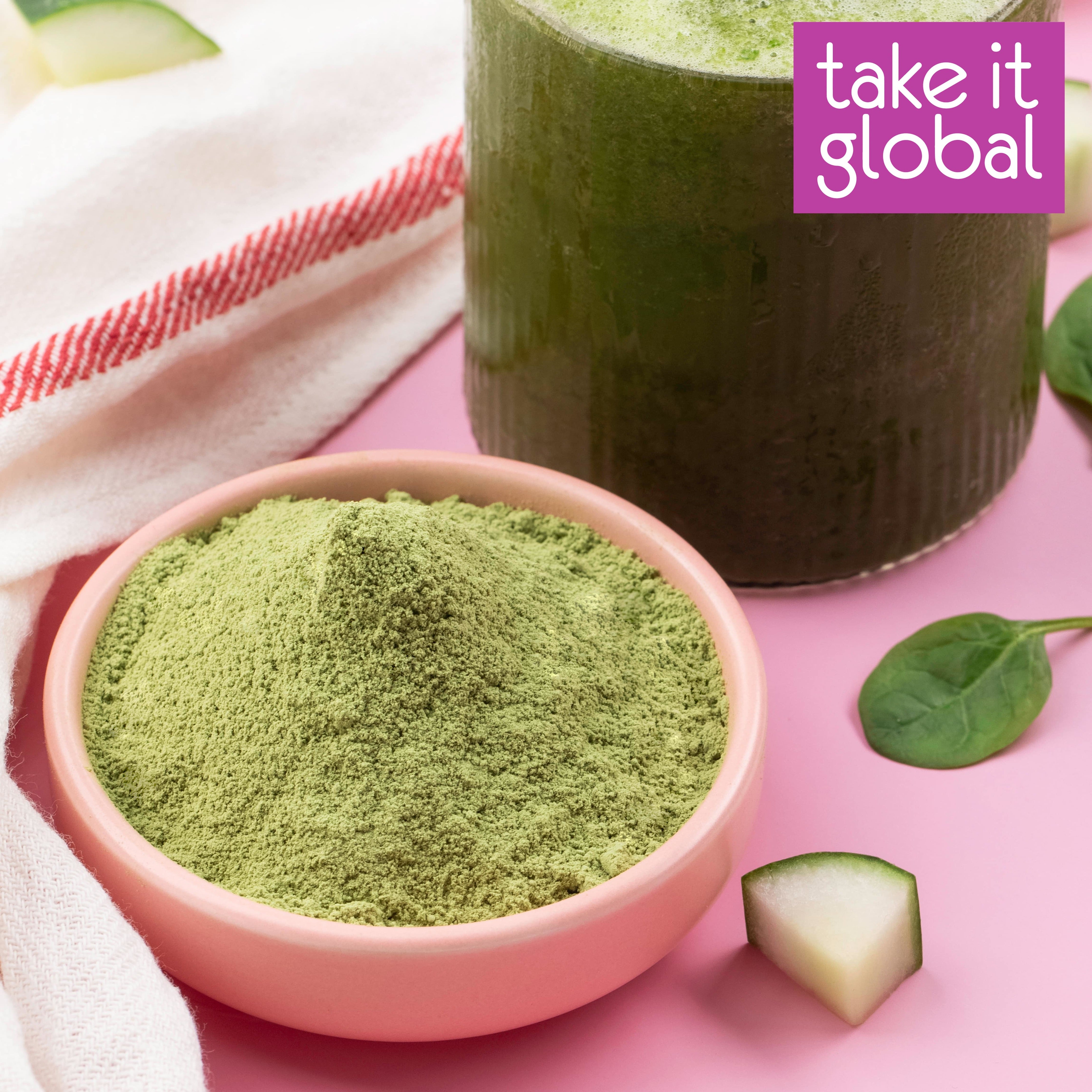 Wheatgrass Powder 小麦草粉 - 小麦苗粉 / food / supplement / drink / beverage / nutrients