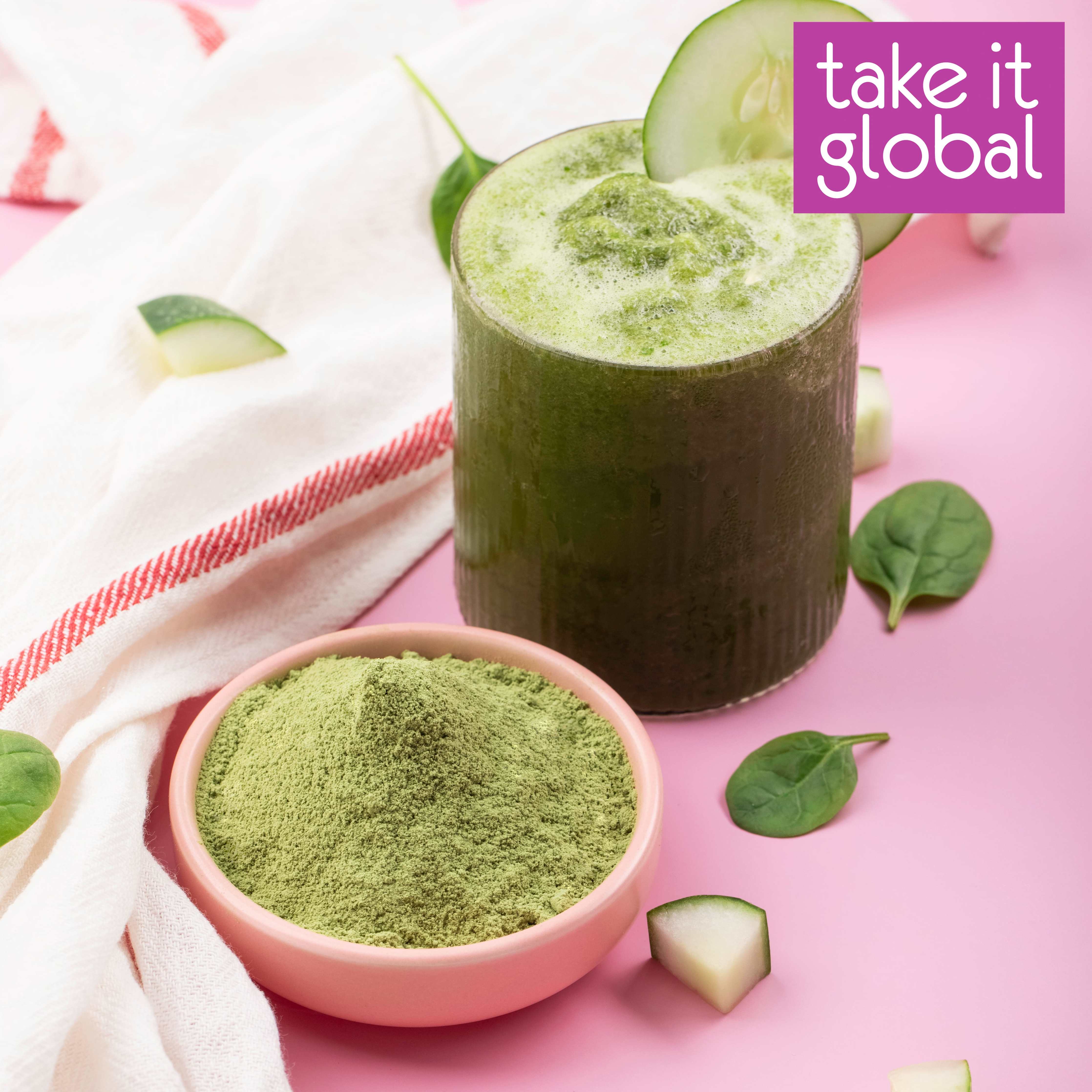 Wheatgrass Powder 小麦草粉 - 小麦苗粉 / food / supplement / drink / beverage / nutrients