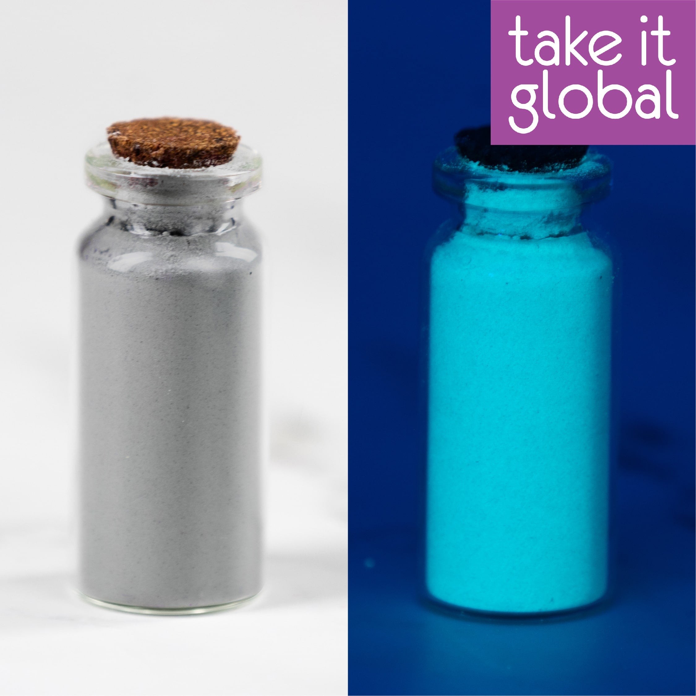 Glow in the Dark Pigment/ Florescent/Luminous Powders  在黑暗中发光的颜料 - Epoxy Resin/UV Resin/Crafts (DIY)