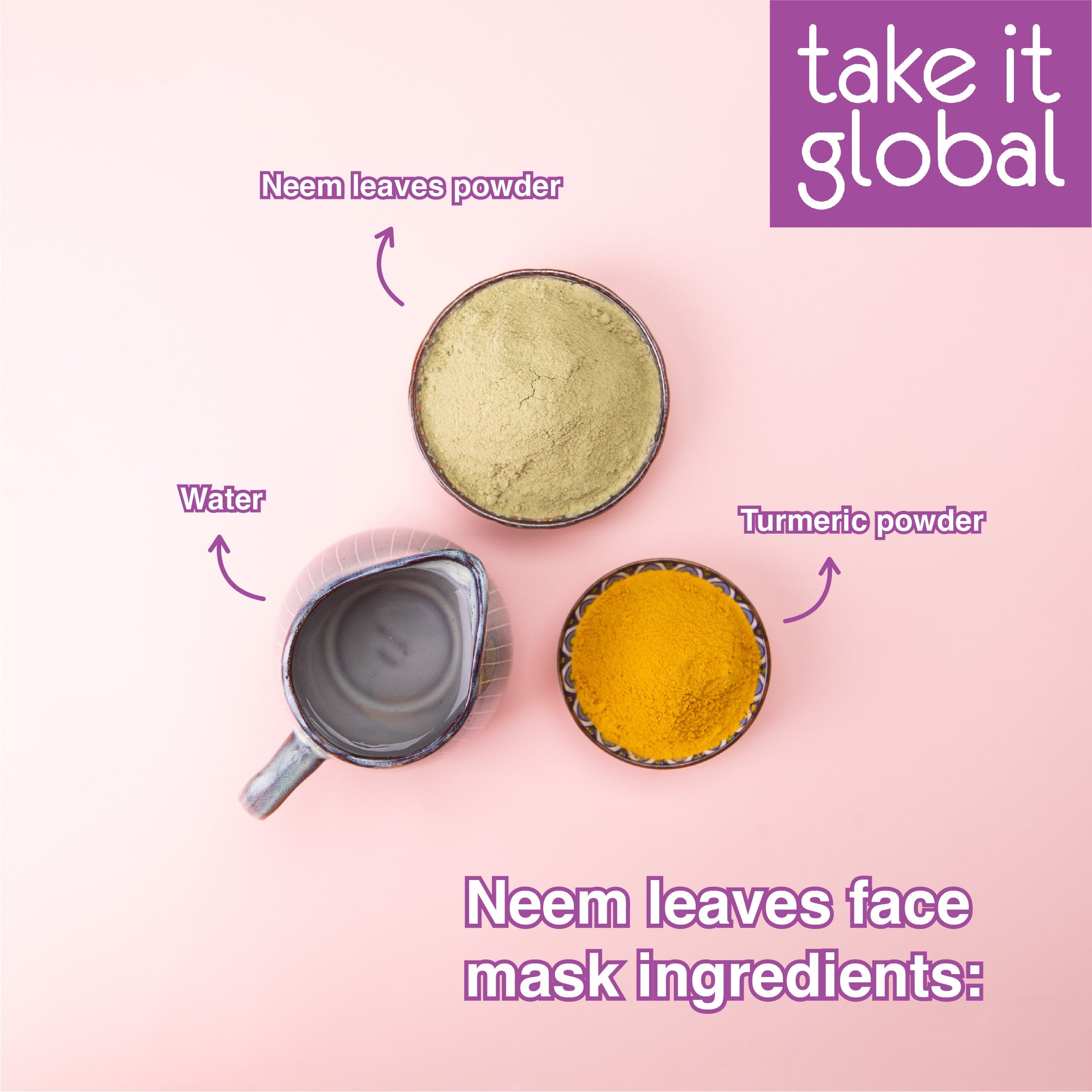 Neem Leaves Powder / Serbuk Daun Semambu Natural 苦楝叶粉