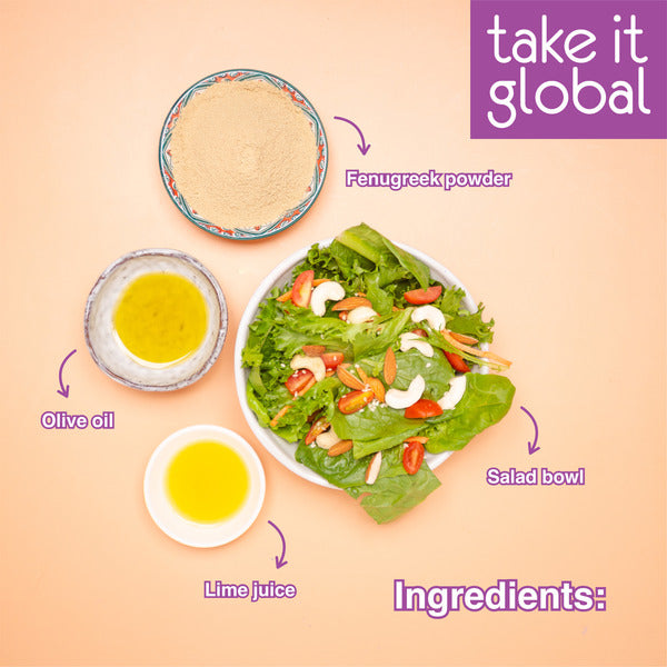 Fenugreek Powder / Serbuk Halba / 胡芦巴粉 - food / spice / cooking / herbal / cosmetics / soap / shampoo
