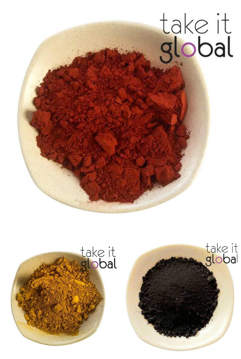 Iron Oxide / Ultramarine Matte Pigment Colours all - Cosmetics / Candle / Soap