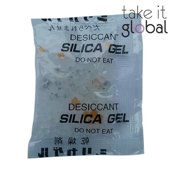 Silica Gel Desiccant 5g -for Electronics, Food, Cosmetics use
