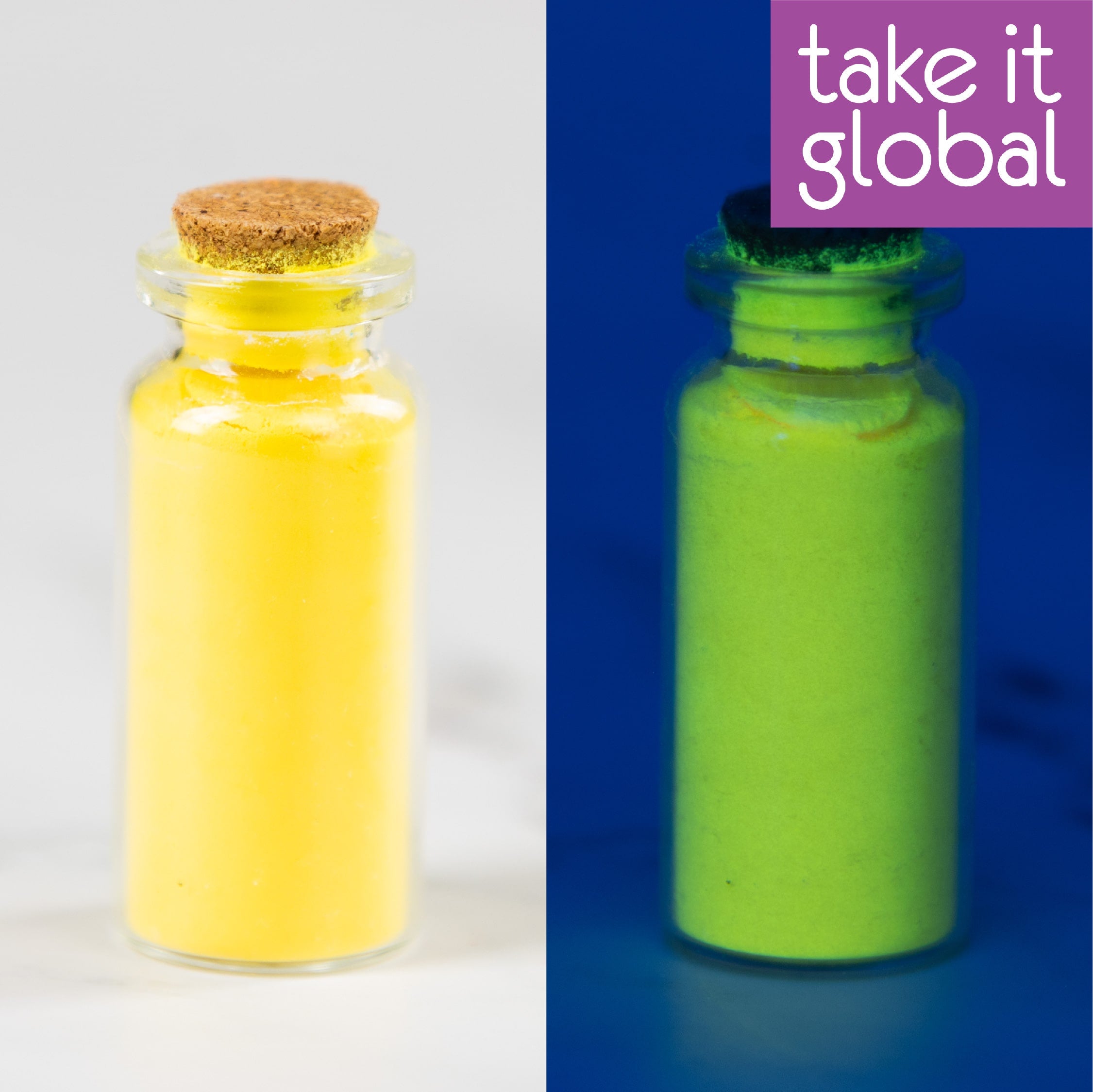 Glow in the Dark Pigment/ Florescent/Luminous Powders  在黑暗中发光的颜料 - Epoxy Resin/UV Resin/Crafts (DIY)